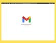 Gmail loading logo on white background