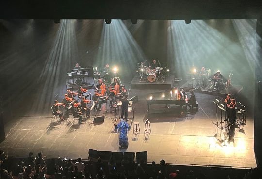 Lea Salonga's concert at the Esplanade Theatre.